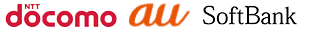 NTT DOCOMO, AU by KDDI, SoftBank